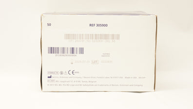 BD 305900 SafetyGlide Ingection Ndle 22G x 1-1/2 - Box of 50